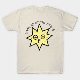 Shockedboi Look Up At The Stars T-Shirt